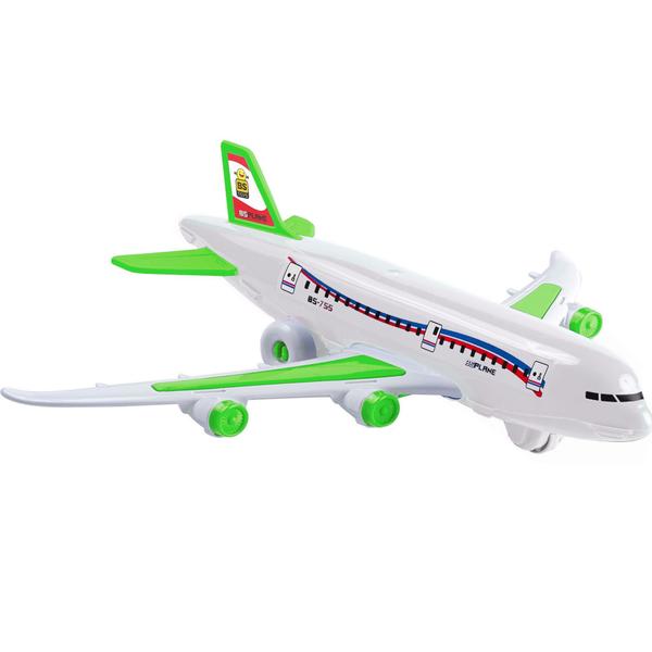 Imagem de Avião Infantil Bs Plane Airbus 30cm - Bs Toys