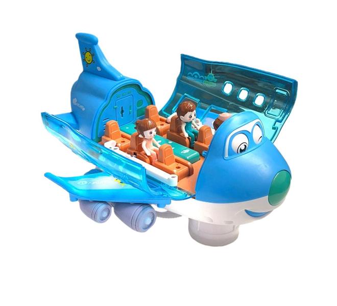 Imagem de Avião Infantil Gira em 360 Com Sons e Luzes Bate e Volta ENVIO IMEDIATO!