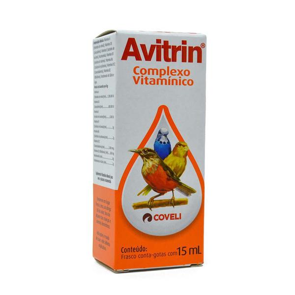 Imagem de Avitrin Complexo Vitamínico 15ml para Pássaros e Aves