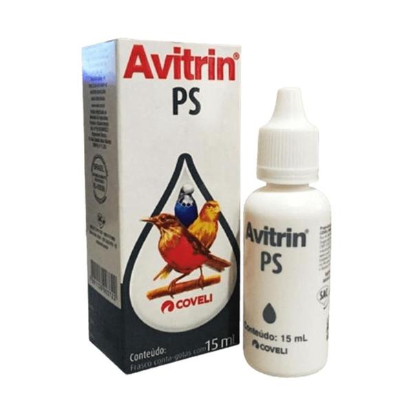 Imagem de Avitrin ps 15 ml suplemento passaros coveli peito seco