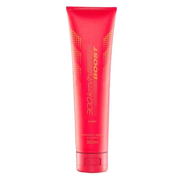 Imagem de Avon 300KM Boost Shampoo Cabelo Corpo 90ml