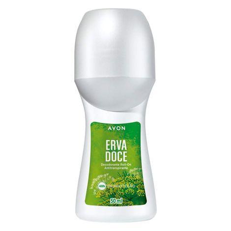 Imagem de AVON ERVA DOCE DESODORANTE ANTITRANSPIRANTE ROLL ON 50ml