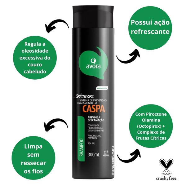 Imagem de Avora Selendore Tratamento da Caspa Shampoo 300ml