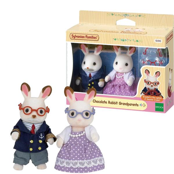 Imagem de Avós Coelho Chocolate Sylvanian Families Epoch