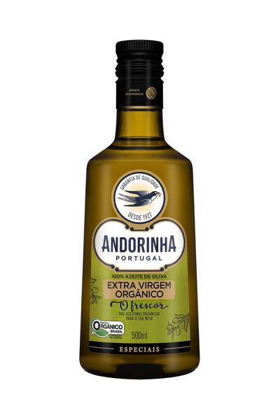 Imagem de Azeite de Oliva Andorinha Extra Virgem Orgânico 500ml - Importado Portugal