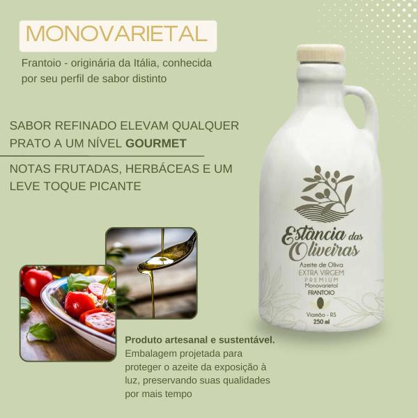 Imagem de Azeite De Oliva Extra Virgem Frantoio Cerâmica 250ml