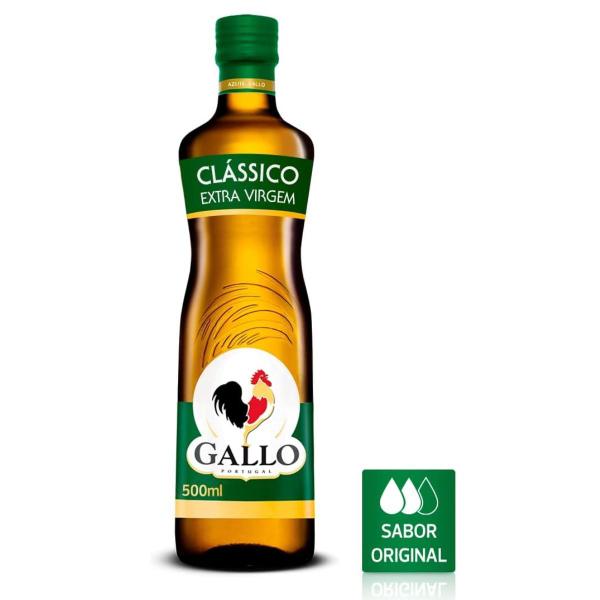 Imagem de Azeite de Oliva Extra Virgem Gallo Portugal Vidro 500ml