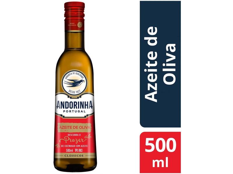Azeite de Oliva Puro Andorinha Clássico 500ml Imagem de Azeite de Oliva Puro Andorinha Clássico 500ml