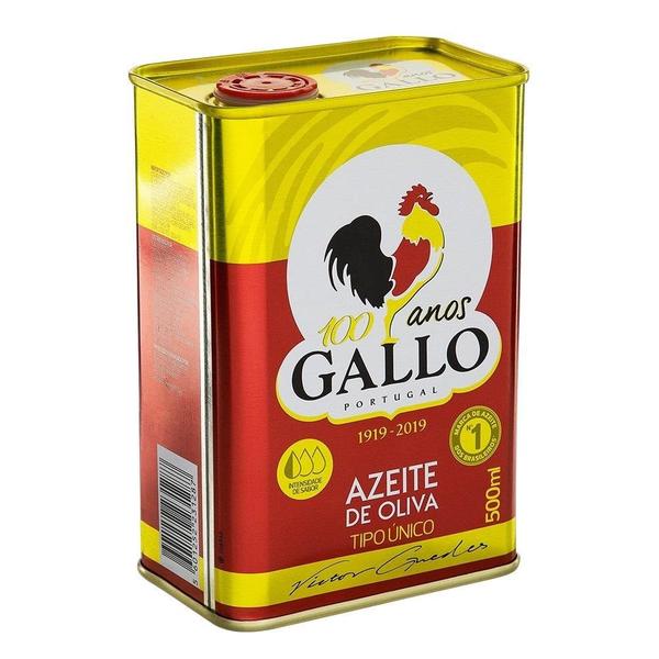 Imagem de Azeite de Oliva Puro Lata 500ml - Gallo