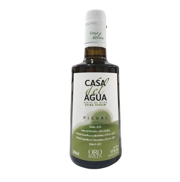 Azeite extra virgem Casa del Agua 500ml - Oro Bailen Imagem de Azeite extra virgem Casa del Agua 500ml