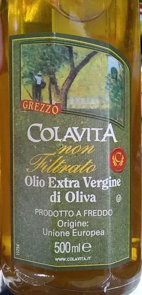 Imagem de Azeite Extra Virgem Italiano Não Filtrado Colavita 500ml