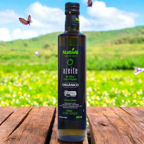 Azeite Extra Virgem Orgânico Native - Acidez Máx. 0,3% - 500ml