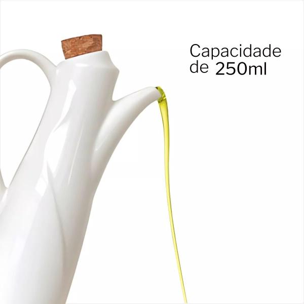 Azeiteiro e vinagreiro galheteiro Oásis 250 Ml Com Alça - hauskraft Imagem de Azeiteiro e vinagreiro galheteiro Oásis 250 Ml Com Alça