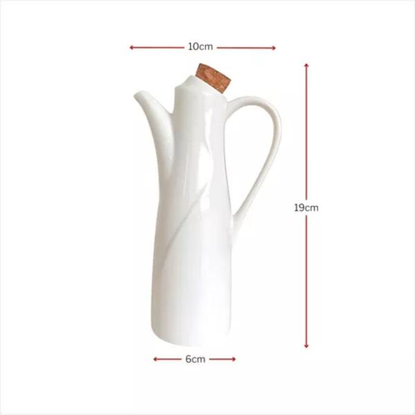 Azeiteiro e vinagreiro galheteiro Oásis 250 Ml Com Alça - hauskraft Imagem de Azeiteiro e vinagreiro galheteiro Oásis 250 Ml Com Alça