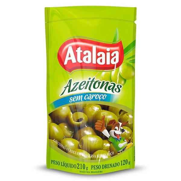 Imagem de Azeitona Atalaia sem Caroço sache 150g cx 24 uni