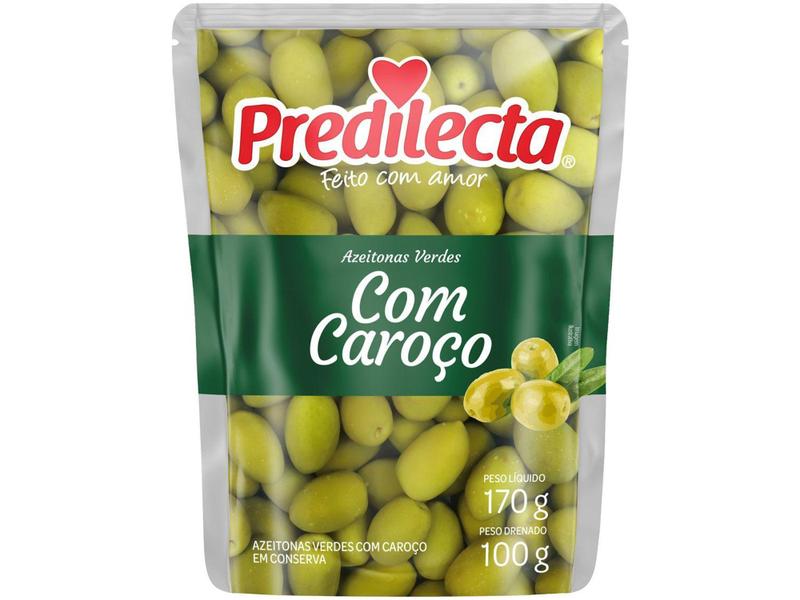 Imagem de Azeitona Verde com Caroço Predilecta 100g