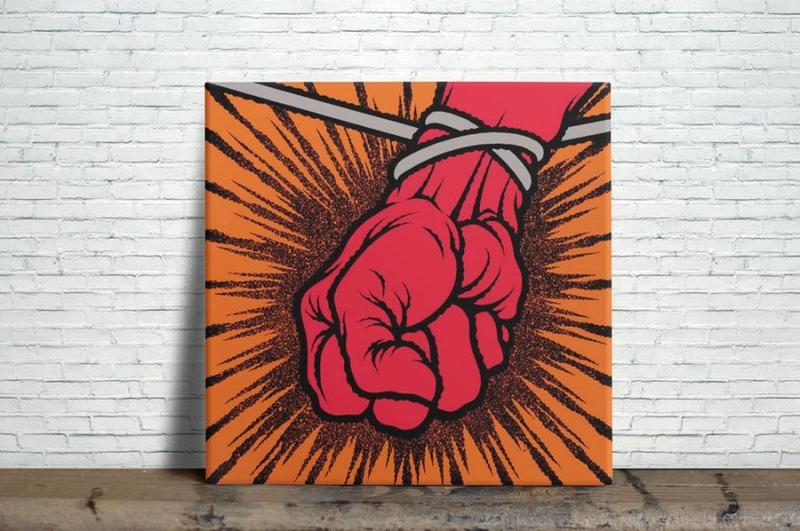 Imagem de Azulejo Decorativo Metallica St Anger 15x15