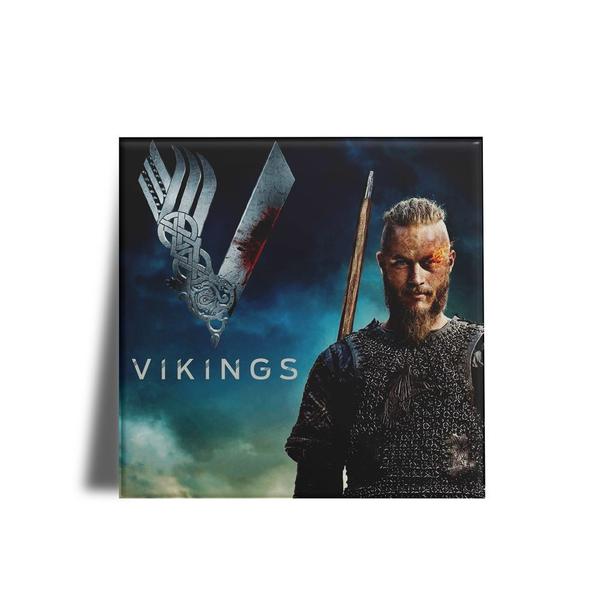 Imagem de Azulejo Decorativo Personalizado Vikings Ragnar