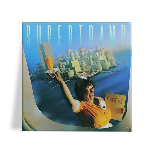 Imagem de Azulejo Decorativo Supertramp Breakfast in America 15x15