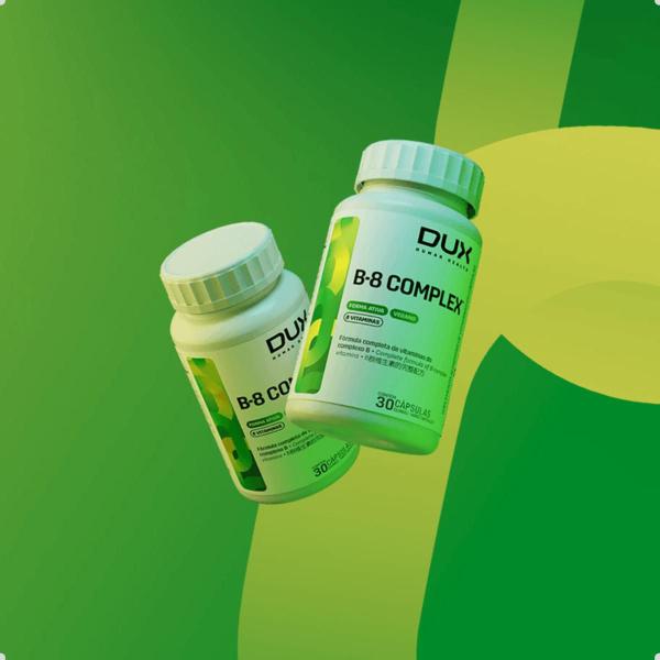 Imagem de B 8 Complex Vitamina B 30 Capsulas Dux Nutrition