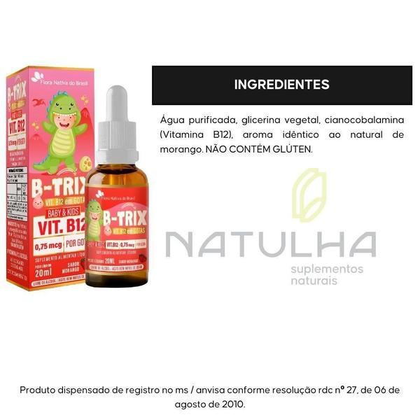 Imagem de B-Trix Vitamina B12 Infantil 20Ml - Flora Nativa