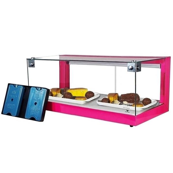 B-VF77 - Vitrine fria Beta 77cm Rosa com 16 Gelo-X - Bivolt - Omega Imagem de B-VF77 - Vitrine fria Beta 77cm Rosa com 16 Gelo-X - Bivolt - Omega