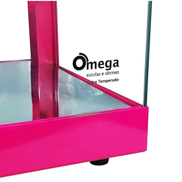 B-VFD62 - Beta Vitrine fria 62cm Rosa Dupla com 12 Gelo X - Bivolt - Omega Imagem de B-VFD62 - Beta Vitrine fria 62cm Rosa Dupla com 12 Gelo X - Bivolt - Omega