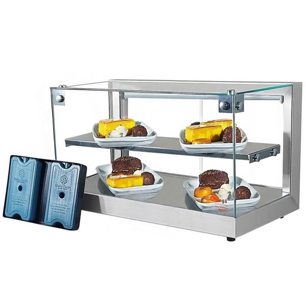 B-VFD62 Vitrine fria Beta 62cm Prata Dupla - Com 12 Gelo-X - Bivolt - Omega Imagem de B-VFD62 Vitrine fria Beta 62cm Prata Dupla - Com 12 Gelo-X - Bivolt - Omega