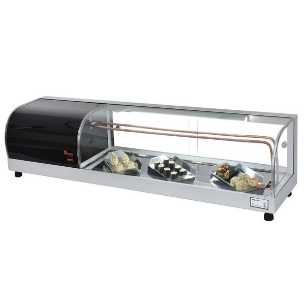 B-VFRS1350 - Vitrine Refrigerada Beta Sushi 1,35m Prata - 127V - Omega - Comercial Imagem de B-VFRS1350 - Vitrine Refrigerada Beta Sushi 1,35m Prata - 127V - Omega - Comercial