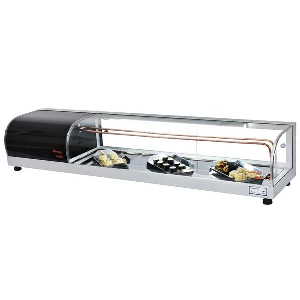 B-VFRS1950 - Vitrine Refrigerada Beta Sushi 1,95m Prata - 127V - Omega Imagem de B-VFRS1950 - Vitrine Refrigerada Beta Sushi 1,95m Prata - 127V - Omega