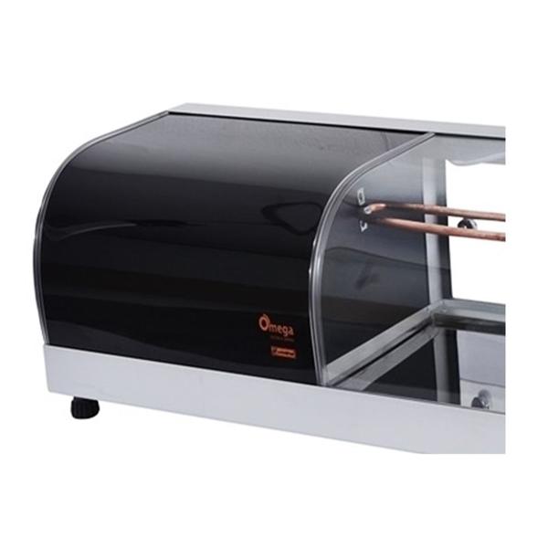 B-VFRS1950 - Vitrine Refrigerada Beta Sushi 1,95m Prata - 127V - Omega Imagem de B-VFRS1950 - Vitrine Refrigerada Beta Sushi 1,95m Prata - 127V - Omega