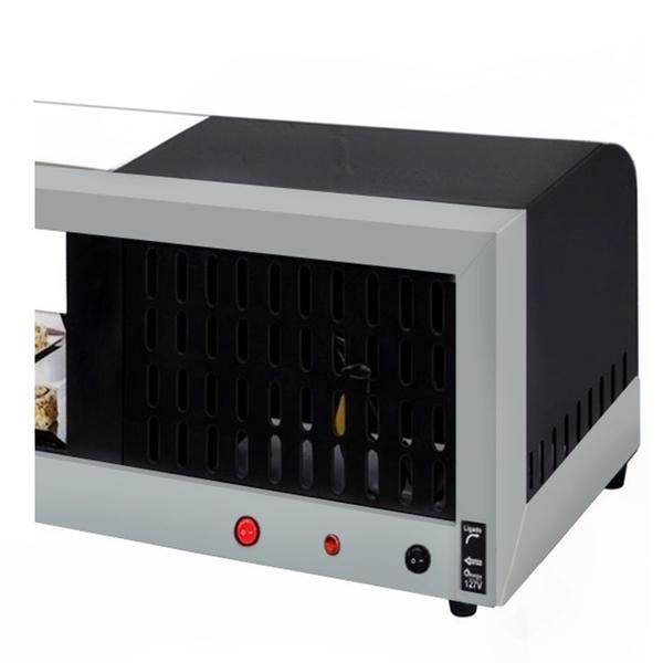 B-VFRS1950 - Vitrine Refrigerada Beta Sushi 1,95m Prata - 127V - Omega Imagem de B-VFRS1950 - Vitrine Refrigerada Beta Sushi 1,95m Prata - 127V - Omega