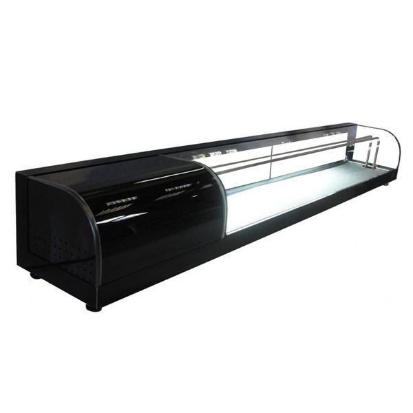B-VFRS1950 - Vitrine Refrigerada Sushi Beta 1,95m - 127V - Omega Imagem de B-VFRS1950 - Vitrine Refrigerada Sushi Beta 1,95m - 127V - Omega