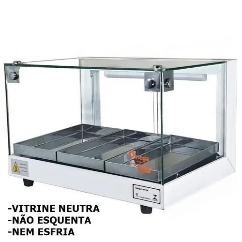B-VN47 - Vitrine Neutra Beta 47cm Branca - Bivolt - Omega Imagem de B-VN47 - Vitrine Neutra Beta 47cm Branca - Bivolt - Omega
