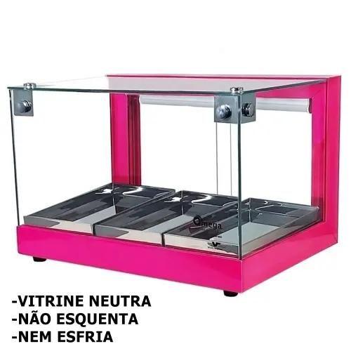 Imagem de B-VN47 - Vitrine Neutra Beta 47cm Rosa - Bivolt - Omega