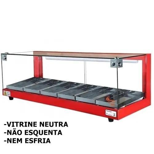 Imagem de B-VN92 - Vitrine Neutra Beta 92cm Vermelha - Bivolt - Omega