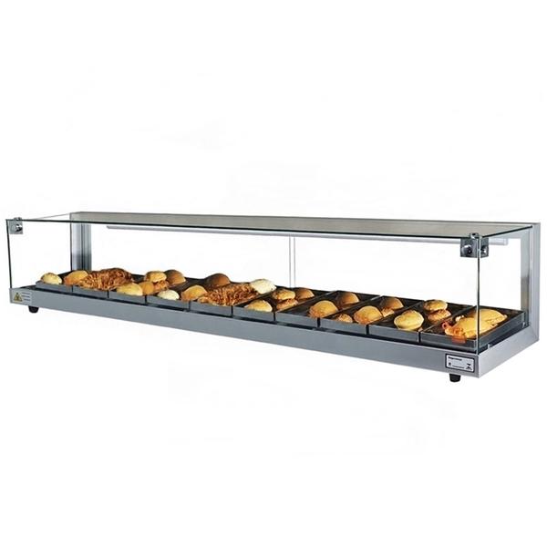 B10 - Estufa Beta para salgados de 10 bandejas Prata - 220V - Omega Imagem de B10 - Estufa Beta para salgados de 10 bandejas Prata - 220V - Omega