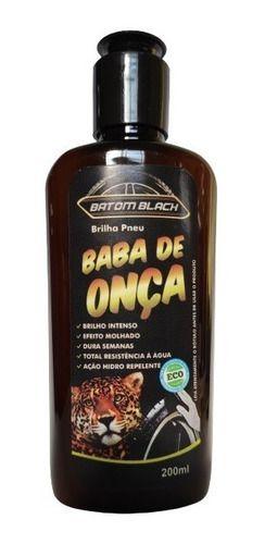 Imagem de Baba de onça pretinho para pneus 200ml batom black