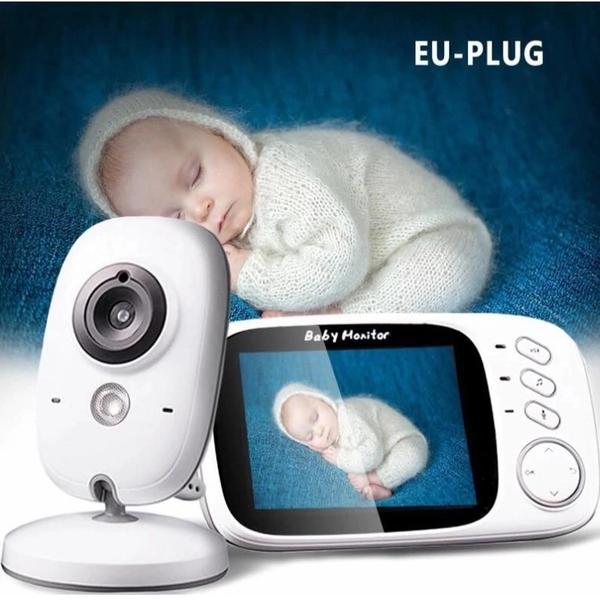 Babá Eletrônica 3.2 Sem Fio com Visão Noturna e Sensor - J-one Imagem de Babá Eletrônica 3.2 Sem Fio com Visão Noturna e Sensor