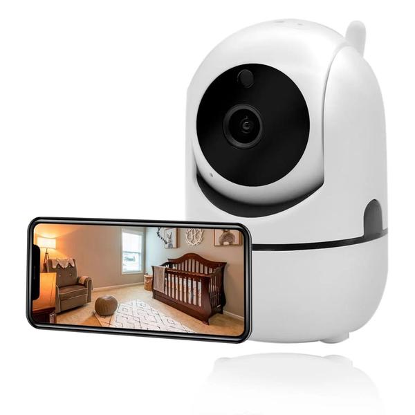 Babá Eletrônica Câmera Sem Fio Wifi Visão Noturna Microfone - TW Imagem de Babá Eletrônica Câmera Sem Fio Wifi Visão Noturna Microfone