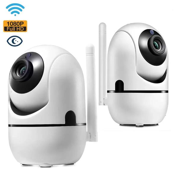 Babá Eletrônica Câmera Sem Fio Wifi Visão Noturna Microfone Visão Full HD - Afc Imagem de Babá Eletrônica Câmera Sem Fio Wifi Visão Noturna Microfone Visão Full HD
