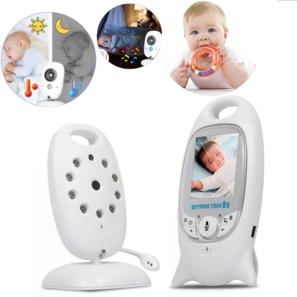 Babá Eletrônica com vídeo monitor colorido sem fio e visão noturna - 2BF Imagem de Babá Eletrônica com vídeo monitor colorido sem fio e visão noturna