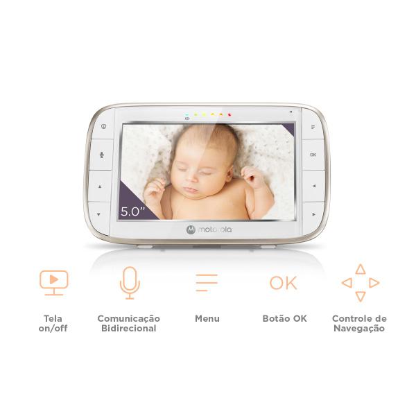 Imagem de Babá Eletrônica VM855 CONNECT Tela LCD 5.0 Wi-Fi - Motorola