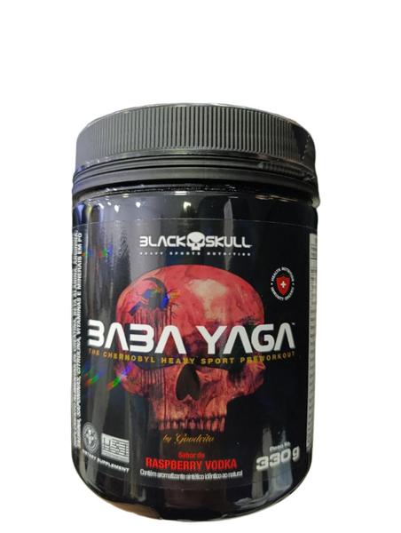 Imagem de Baba Yaga pré treino Black skull - 330g