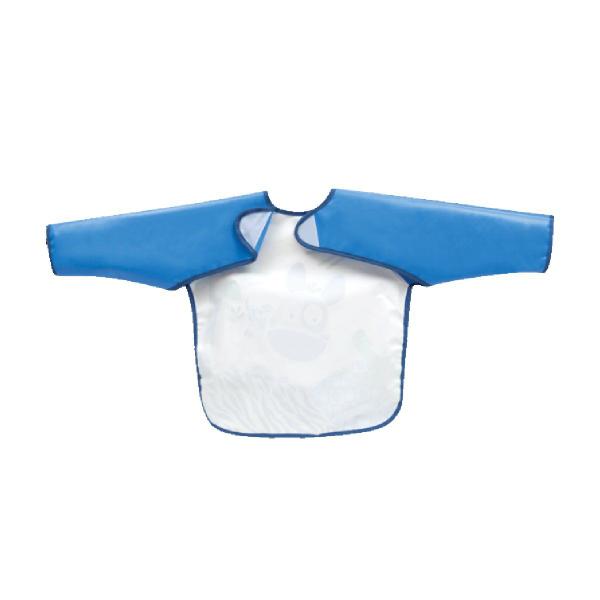 Babador Avental Impermeável Com Manga Longa E Bolso Buba Imagem de Babador Avental Impermeável Com Manga Longa E Bolso Buba