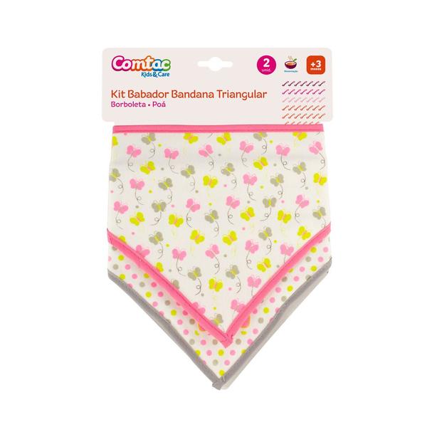 Babador Bandana 2und Borboleta Comtac Kids Imagem de Babador Bandana 2und Borboleta Comtac Kids