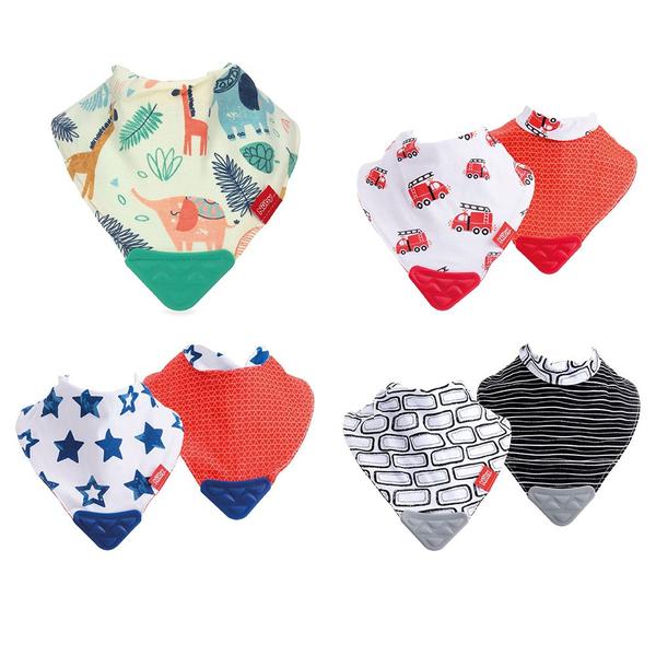 Imagem de Babador bandana infantil dupla face - nuby