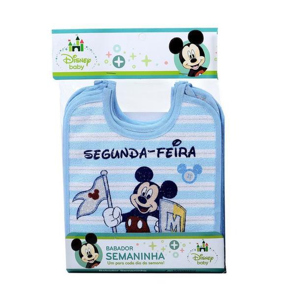 Imagem de Babador bebê impermeável semaninha disney kit 7-peças