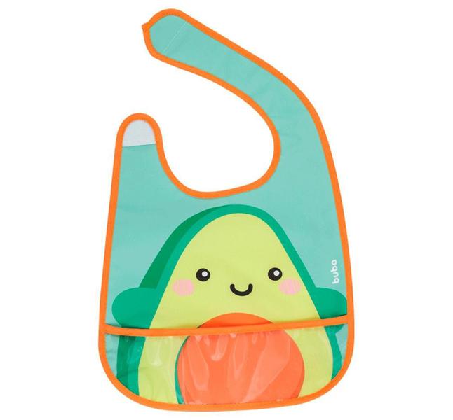 Imagem de Babador com Bolso Buba Frutti Avocado 12091