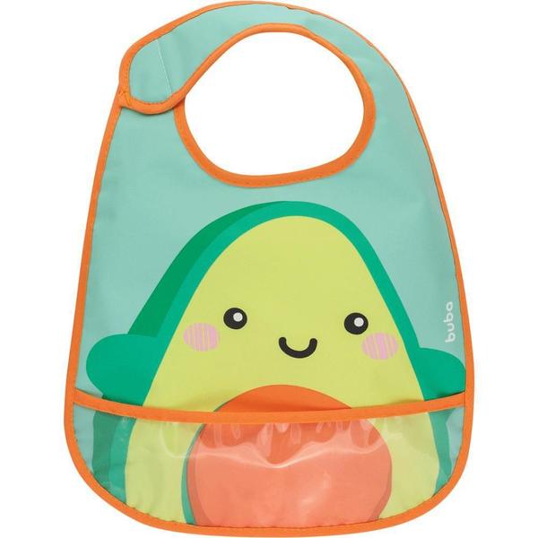 Imagem de Babador Com Bolso Frutti - Avocado Buba